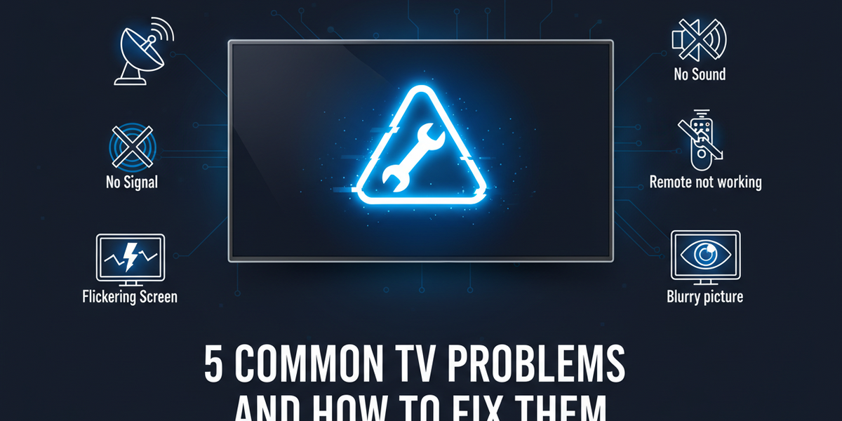 5 Common TV Problems and How to Fix Them — The Big Screen Store