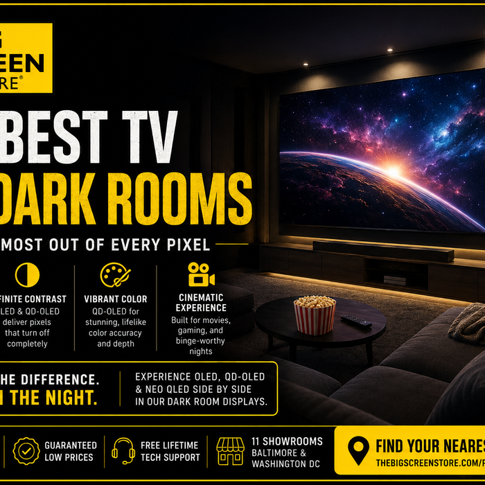 The Best TV for a Basement or Dark Room (2026 Guide)