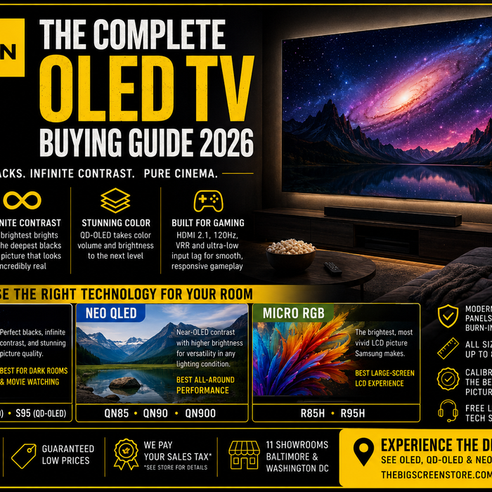The Complete OLED TV Buying Guide (2026)