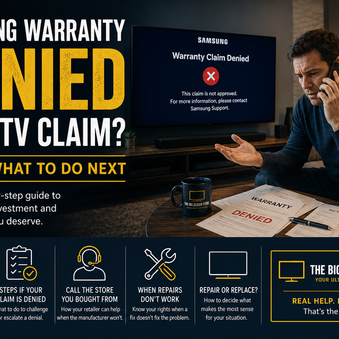 Samsung Warranty Denied Your TV Claim? Here's What to Do Next
