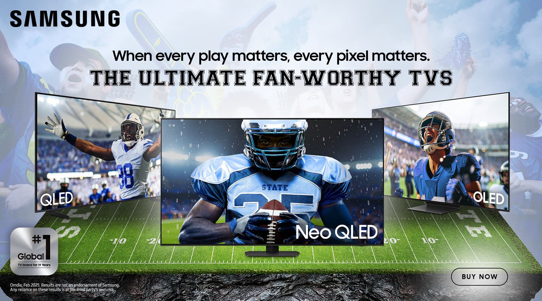 Best Samsung TVs for Watching The Big Game in Baltimore & Washington, DC