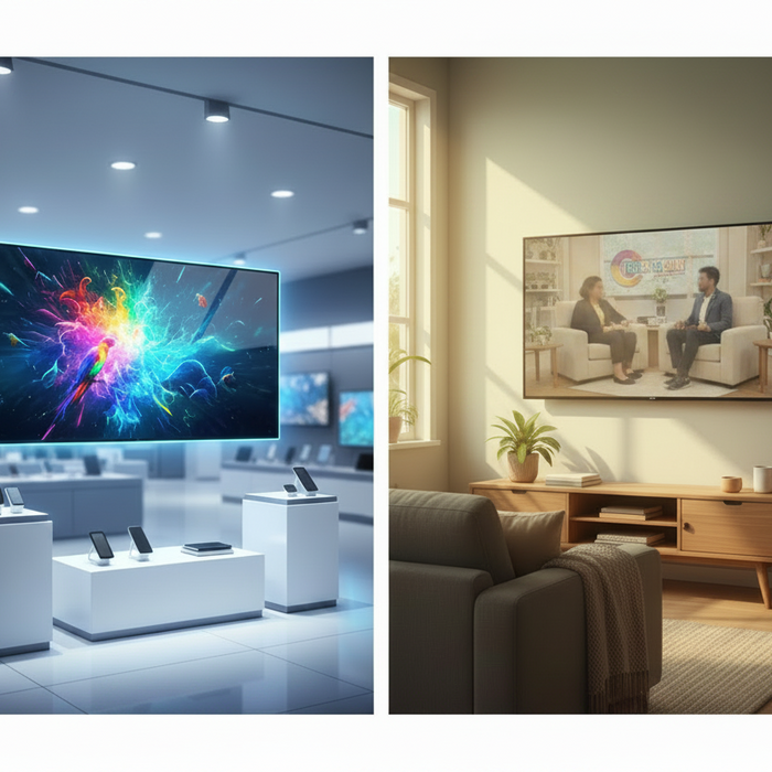 Why Your TV Looks Better in the Store Than It Does at Home