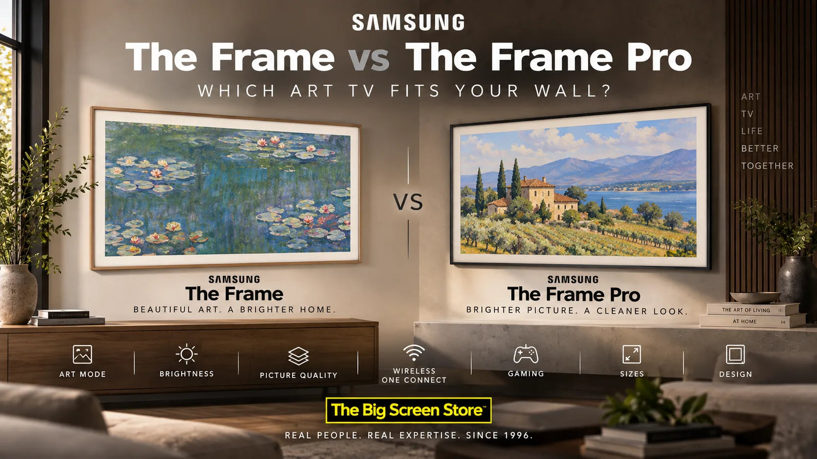 Samsung The Frame vs The Frame Pro: Which Art TV Fits Your Wall?