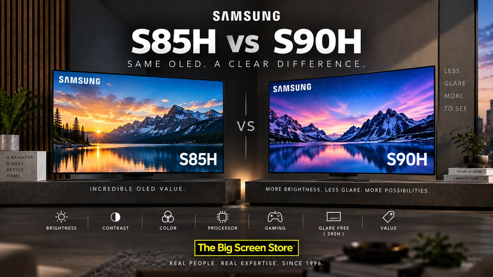 Samsung S85H vs S90H (2026): Entry OLED vs Mid-Range