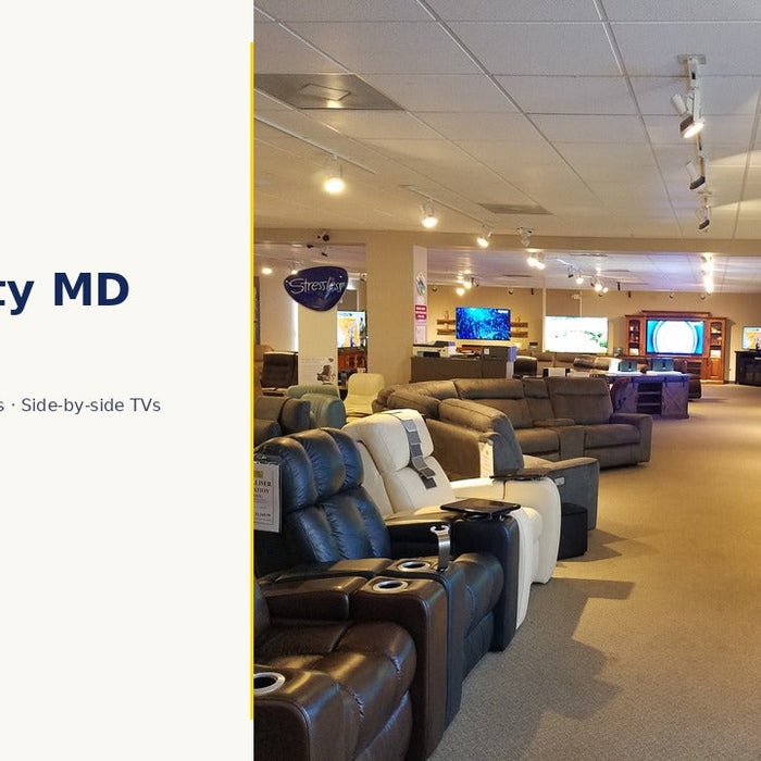The Big Screen Store Ellicott City MD showroom — real store photo
