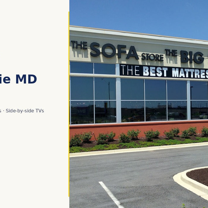 The Big Screen Store Glen Burnie MD showroom — real store photo