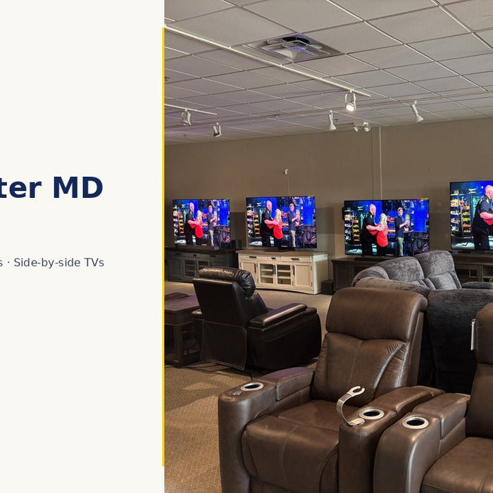 The Big Screen Store Westminster MD showroom — real store photo