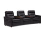 Palliser Reece 40109 power reclining home theater sectional in Bali Carob leather