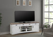Parker House Americana Modern 92in TV Console in Cotton