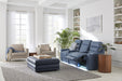 Palliser Ace 41472 home theater seating in Rein Twilight leather lifestyle setting