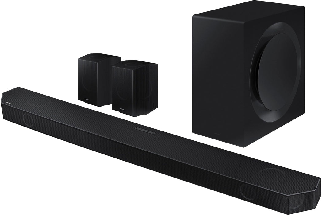 Samsung Q-series 11.1.4 ch. Wireless Dolby ATMOS Soundbar + Rear Speakers w/ Q-Symphony / HW-Q990D