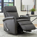 Parker House Bristol Raven Swivel Glider Recliner