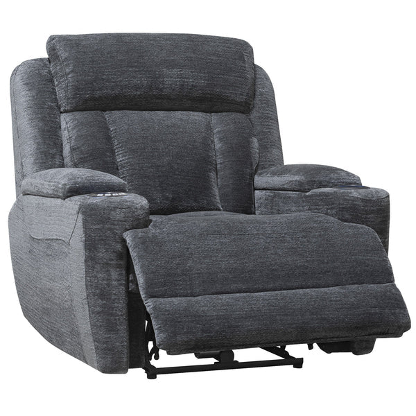 Parker House Dalton Lucky Charcoal Power Recliner