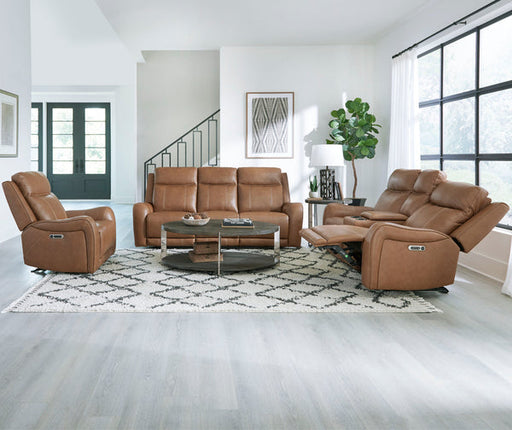 Parker House Haywood Butternut Power Console Loveseat