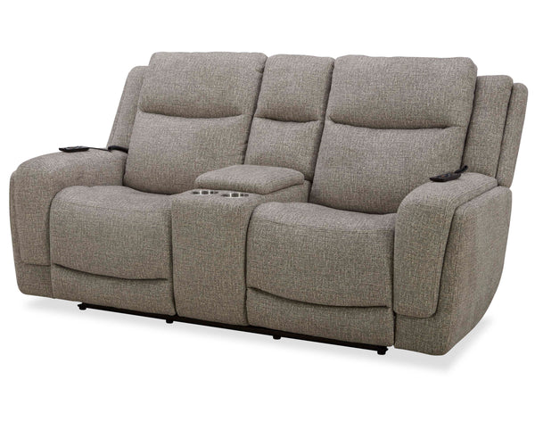 Parker House Penfield - Frappe Power Zero Gravity Loveseat with Heat, Massage and Speaker