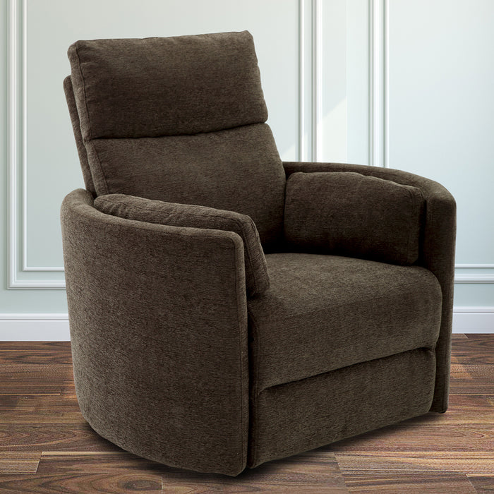 Radius swivel recliner with power recline and power headrest- Krypton