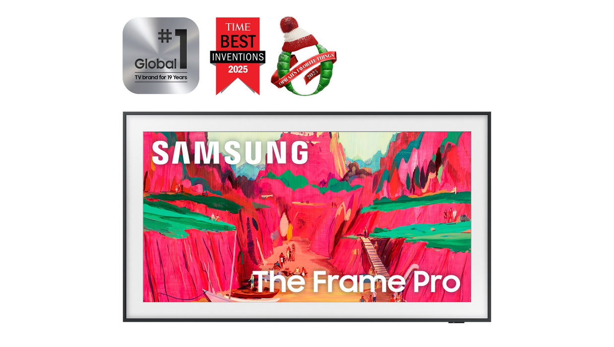 Samsung 85" Class The Frame Pro LS03FW Neo QLED 4K Art Mode Samsung Vision AI Smart TV (2025)